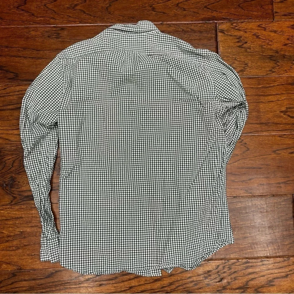 J crew‎ plaid stretch slim fit poplin shirt
